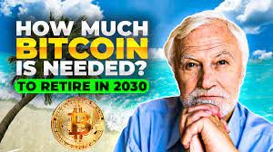 How Much Bitcoin Do You Need To Retire By 2030?