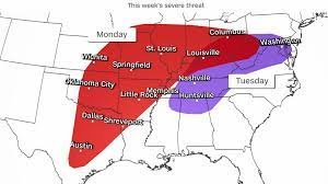 April will bring severe storms, snow and flooding as a wide-reaching
