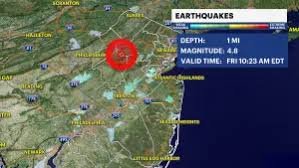 4.8 magnitude earthquake