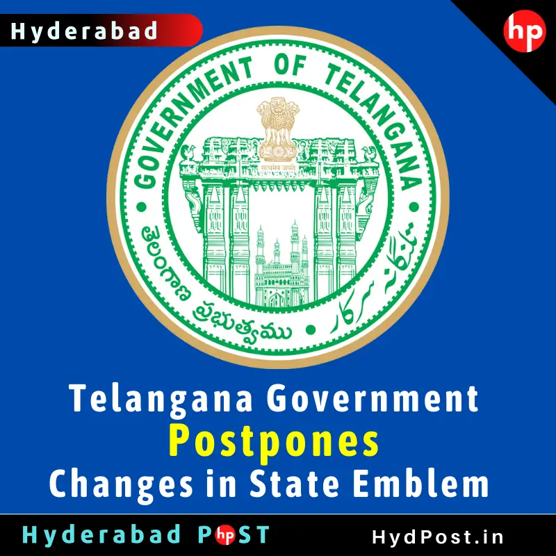 Telangana Government Postpones Changes in State Emblem IMAGE