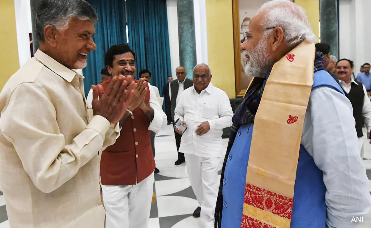 Andhra Pradesh Assembly Election: N Chandrababu Naidu Set To Be Andhra Chief Minister, PM To Attend IMAGE